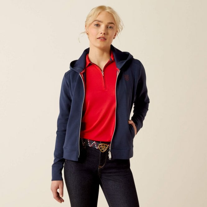 Ariat Womens Antez Team Full Zip Hoodie