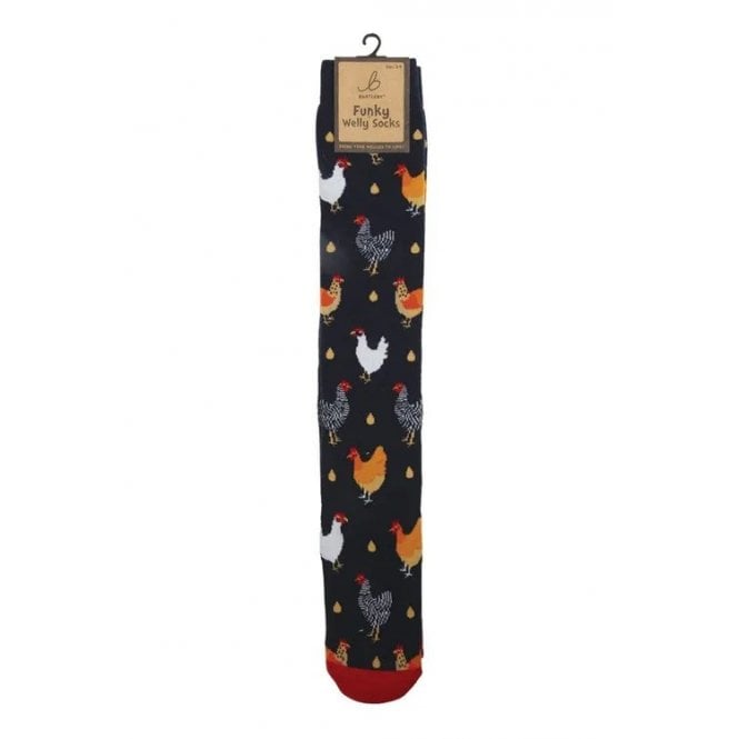 Bartleby Womens Funky Welly Socks