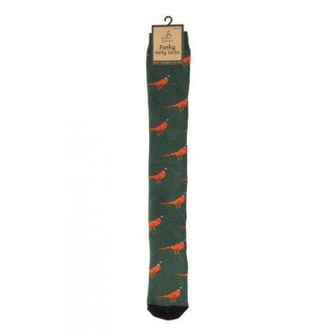 Womens Funky Welly Socks