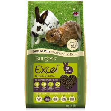 Excel Adult Rabbit Nuggets With Mint