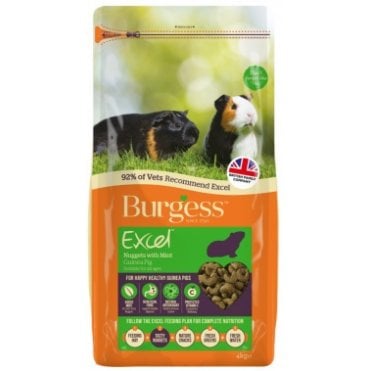 Excel Guinea Pig Nuggets With Mint