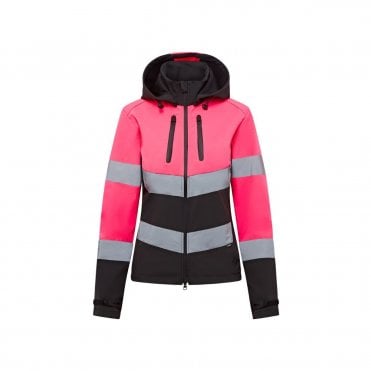 Womens Water Repellent Hi Viz Jacket