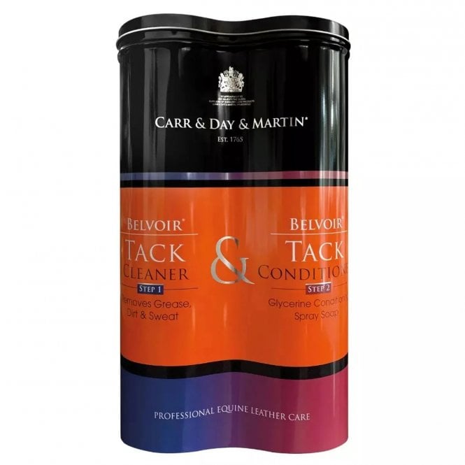 Carr Day Martin Belvoir Leather Care Duo Tin Set