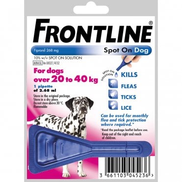 Spot On For Large Dogs 20-40kg