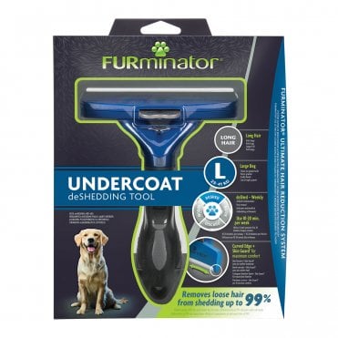 Undercoat DeShedding Tool For Long Hair Dog