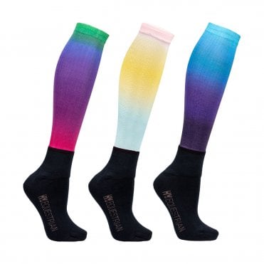 Childrens Ombre Socks Pack Of 3
