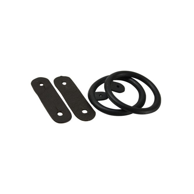 HY Equestrian Peacock Rings & Leather Straps