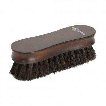 ProGroom Deluxe Wooden Face Brush With Horse Hair