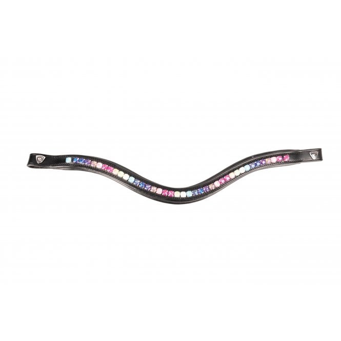 HY Equestrian ProPresicce Signature Curved Diamante Browband