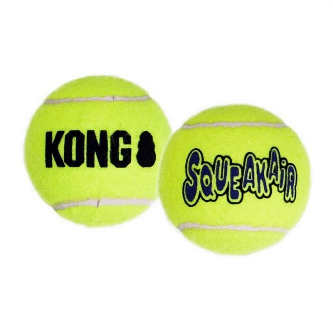 Kong Air Squeaker Tennis Ball Pack Of 3