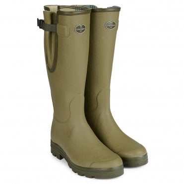 Le Chameau Mens Vierzon Jersey Lined Wellingtons