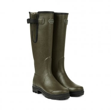 Womens Vierzon Jersey Lined Wellingtons