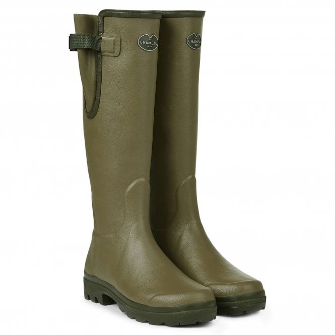Le Chameau Womens Vierzon Jersey Lined Wellingtons