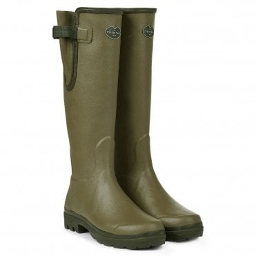 Le Chameau Womens Vierzon Jersey Lined Wellingtons