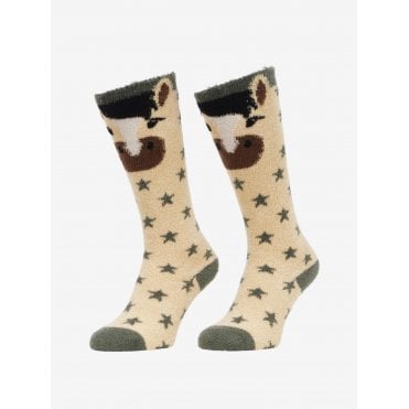 Fluffy Character Socks