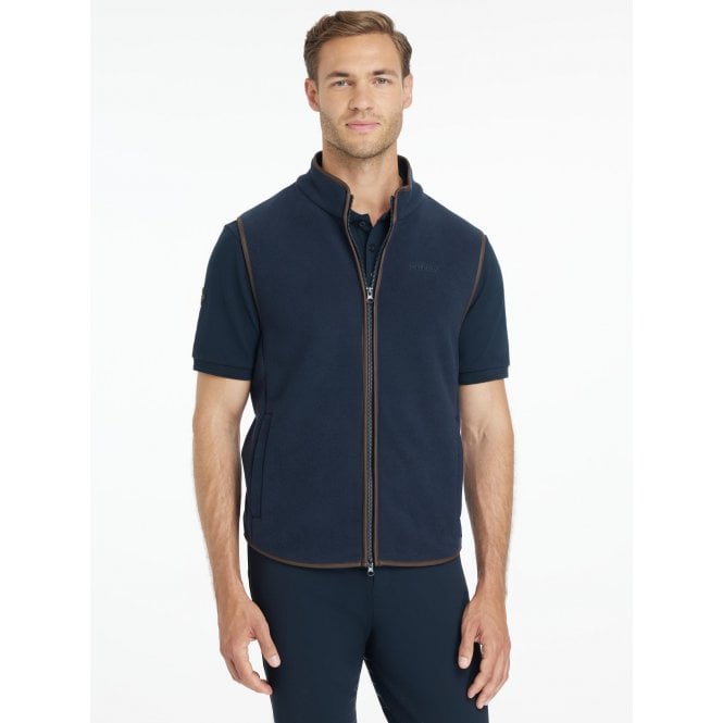 LeMieux Mens Fleece Gilet