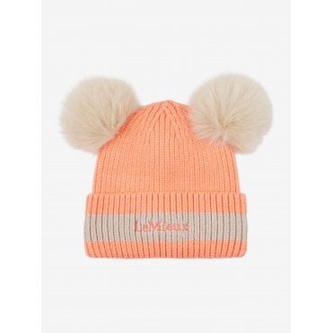 Mini Double Pom Beanie