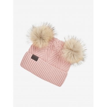 Mini Double Pom Beanie