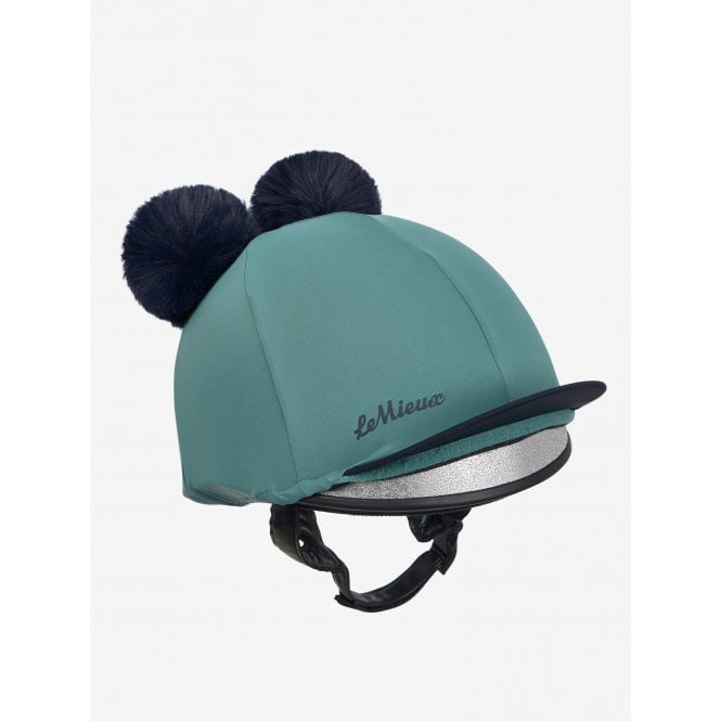 LeMieux Mini Double Pom Hat Silk