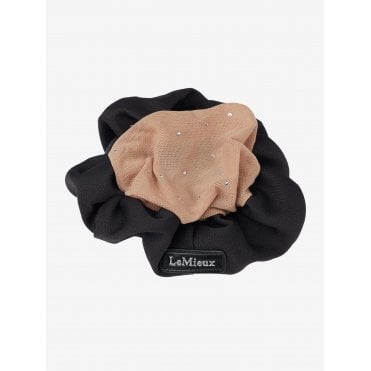 Scrunchie With Crystal Hair Net