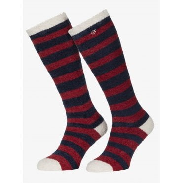 Sophie Stripe Fluffies Socks
