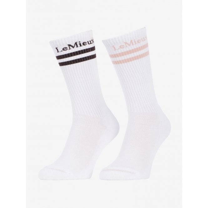 LeMieux Tall Crew Socks 2 Pack