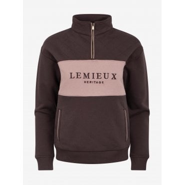 Womens Heritage Quarter Zip Sweat