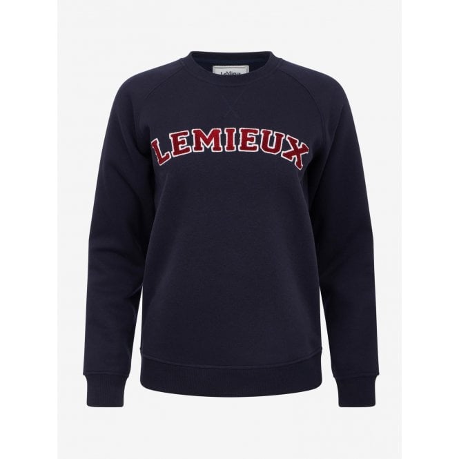 LeMieux Womens Vida Varsity Crew Neck Sweat