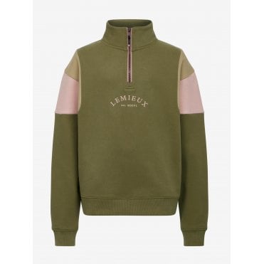 Young Rider Viola Quarter Zip Sweat