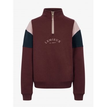 Young Rider Viola Quarter Zip Sweat