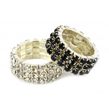 Diamante Plaiting Bands