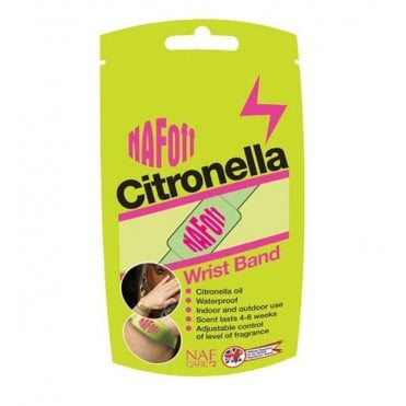 NAF Off Citronella Wristband