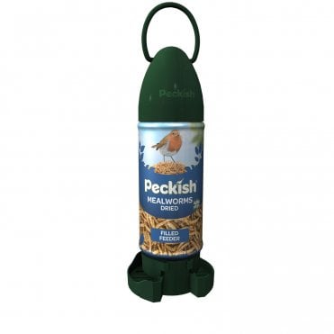 Mealworms Filled Feeder