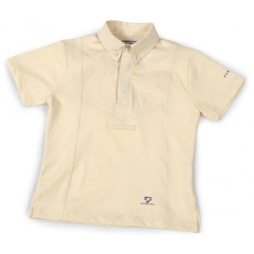 Aubrion Childrens Short Sleeve Tie Shirt