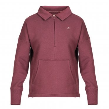 Aubrion Equestrian Womens Quarter Zip Sweater