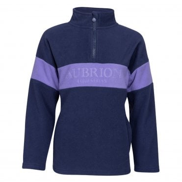 Aubrion Equestrian Young Rider Quarter Zip Fleece
