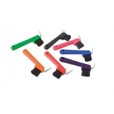 Ezi-Groom Hoof Pick With Brush