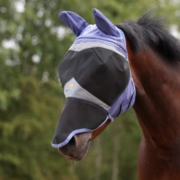 Fine Mesh Fly Mask With Ears & Nose