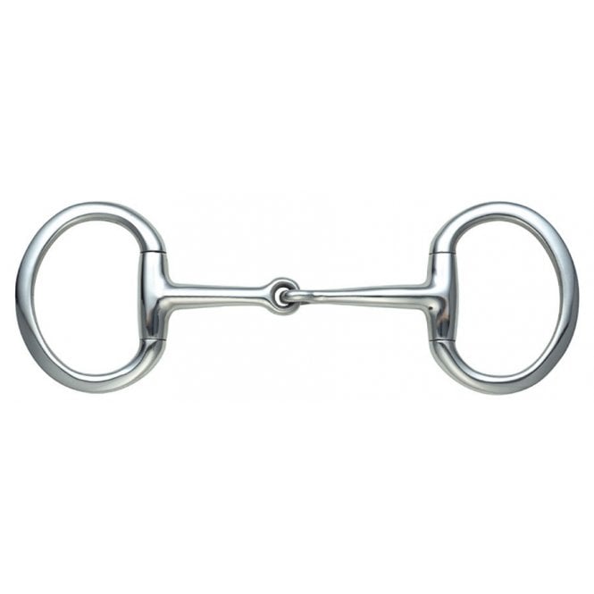 Shires Flat Ring Jointed Eggbutt