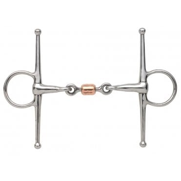 Full Cheek Snaffle With Copper Peanut