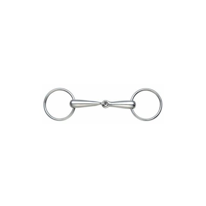 Shires Hollow Mouth Loose Ring Snaffle
