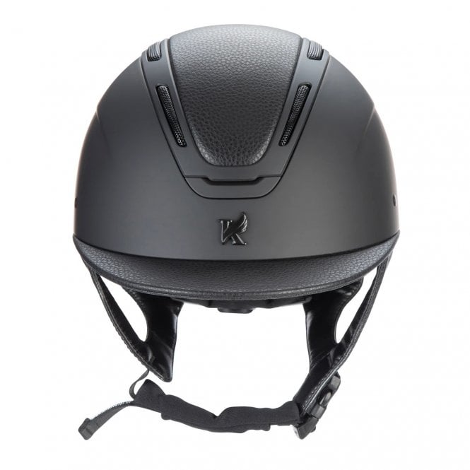 Shires Karben Amity LTHR Riding Hat