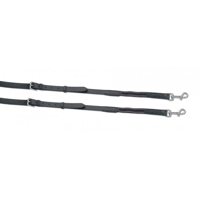 Shires Leather & Elastic Side Reins