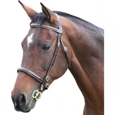 Velociti GARA Fancy Stitched Inhand Bridle