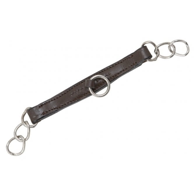Shires Velociti GARA Leather Curb Chain