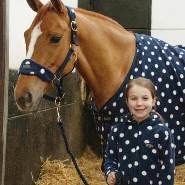 Dotty Fleece Headcollar & Lead Rope